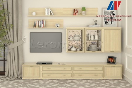 Гостиная-Стенка Карина-10 (В-2106 х Ш-2880 х Г-448 мм)