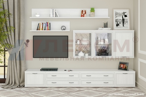 Гостиная-Стенка Карина-10 (В-2106 х Ш-2880 х Г-448 мм)