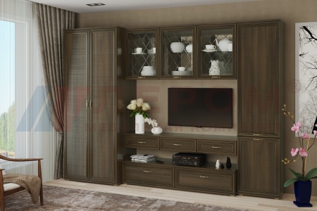 Гостиная-Стенка Карина-23 (В-2224 х Ш-3060 х Г-448 мм)